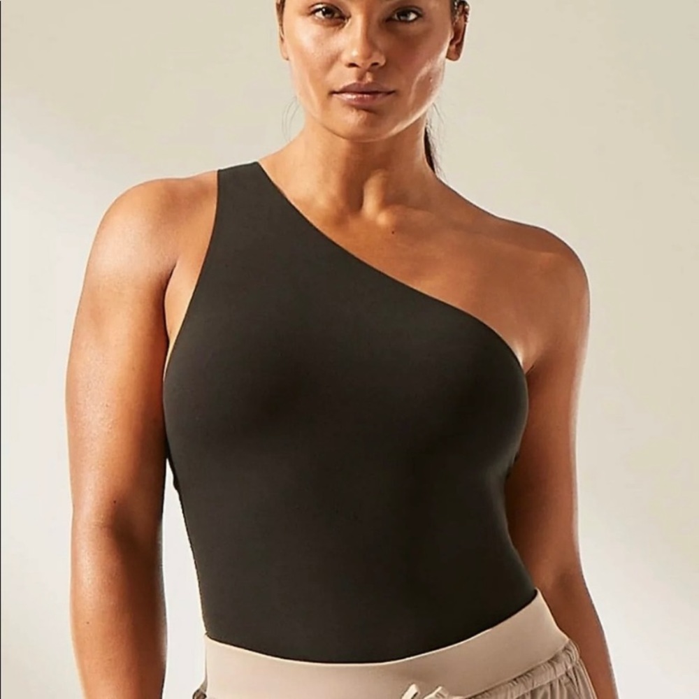 Athleta Sutra One Shoulder Bodysuit